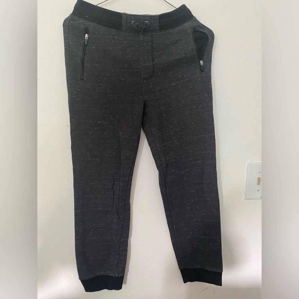 Boys Old Navy sweatpant jogger L 10-12 stretch gray